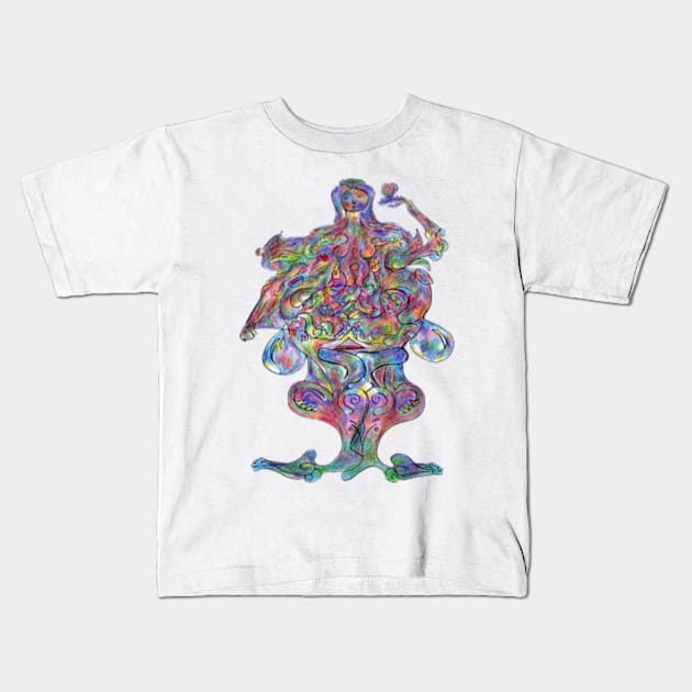 Buddha Kids T-Shirt by sonigque